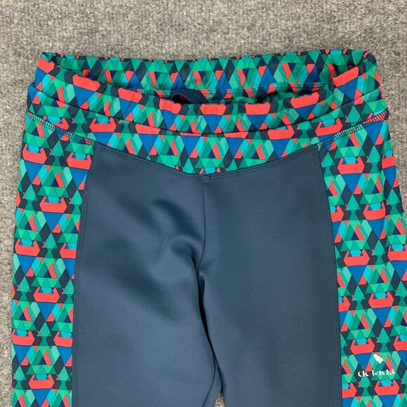 Adidas Run 1/1 Tight Legging Womens S Small Geometric Paneled Stretch Pants - Picture 9 of 15